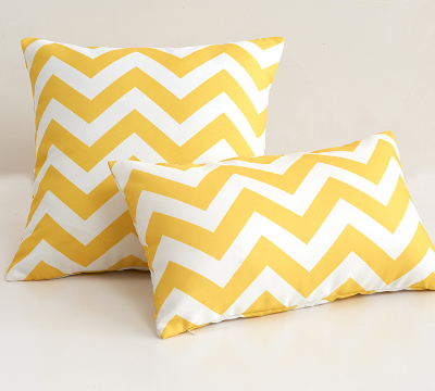 2 size options Stripes/Waving Outdoor Waterproof Pillow (With Insert)