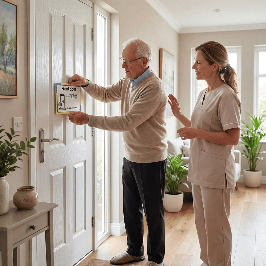 Visual Aids for Dementia: The Familiar Space Room Signs by Aegeliss
