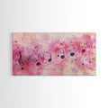 Sheet Music Canvas Print | Musical Wall Art, Whimsical Art, Light Pink Wall Art, Artistic Bedroom Art, Living Room Wall Decor