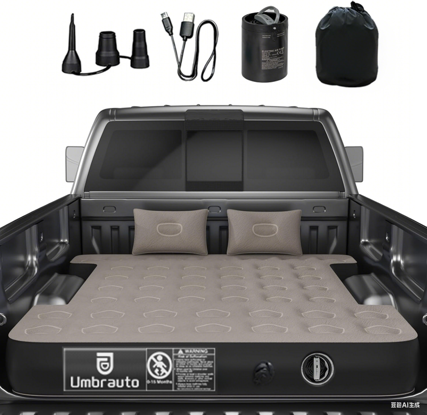 5.5-5.8ft | 6-6.5ft Ford Truck Bed Air Mattress 1.0