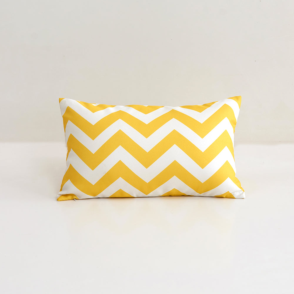 2 size options Stripes/Waving Outdoor Waterproof Pillow (With Insert)