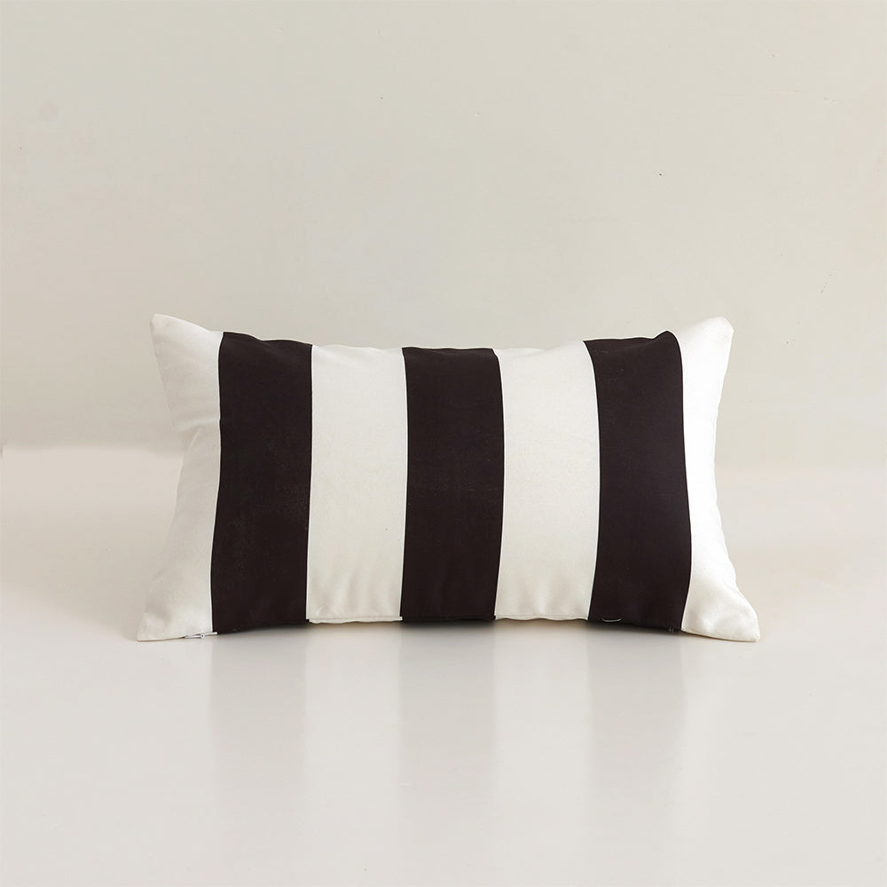 2 size options Stripes/Waving Outdoor Waterproof Pillow (With Insert)