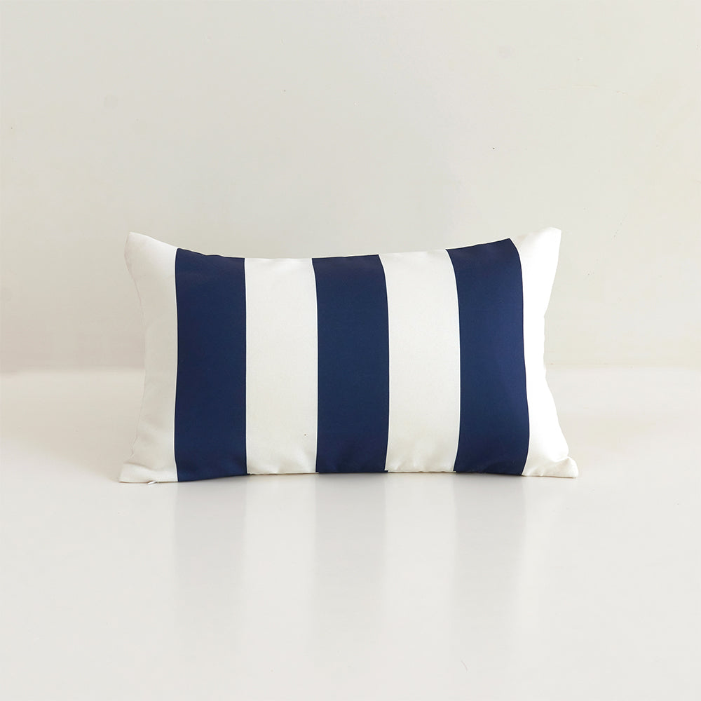 2 size options Stripes/Waving Outdoor Waterproof Pillow (With Insert)