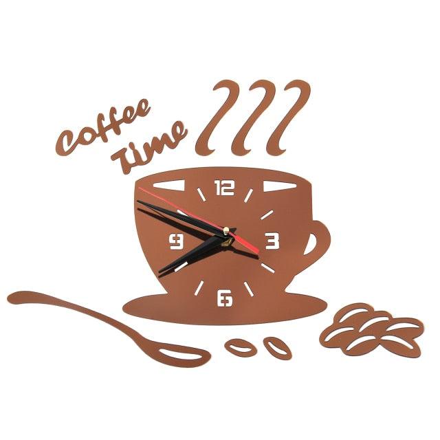 3D Creative Acrylic Mirror Wall Clock  Wall Acrylic Clock Luxury Big Size Wall Stickers