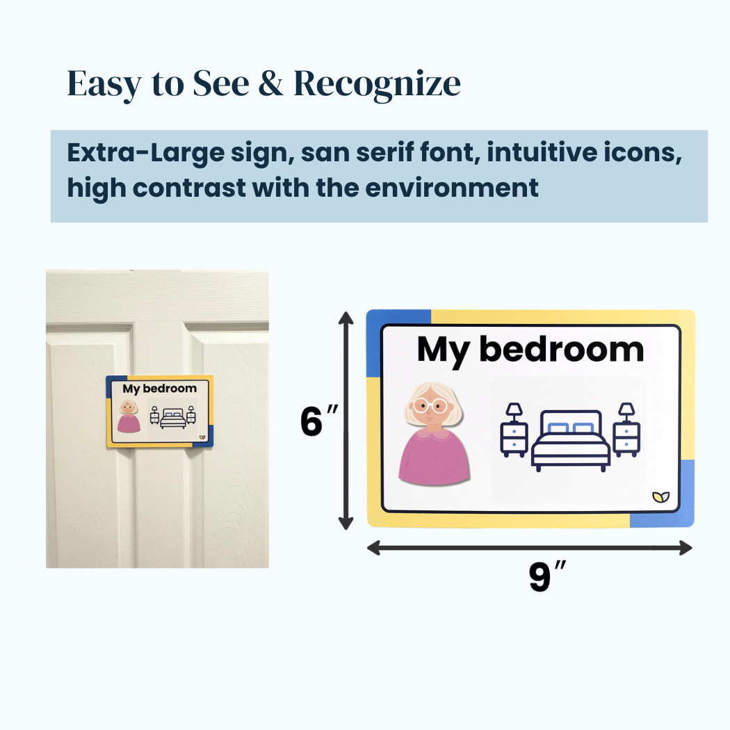 Visual Aids for Dementia: The Familiar Space Room Signs by Aegeliss