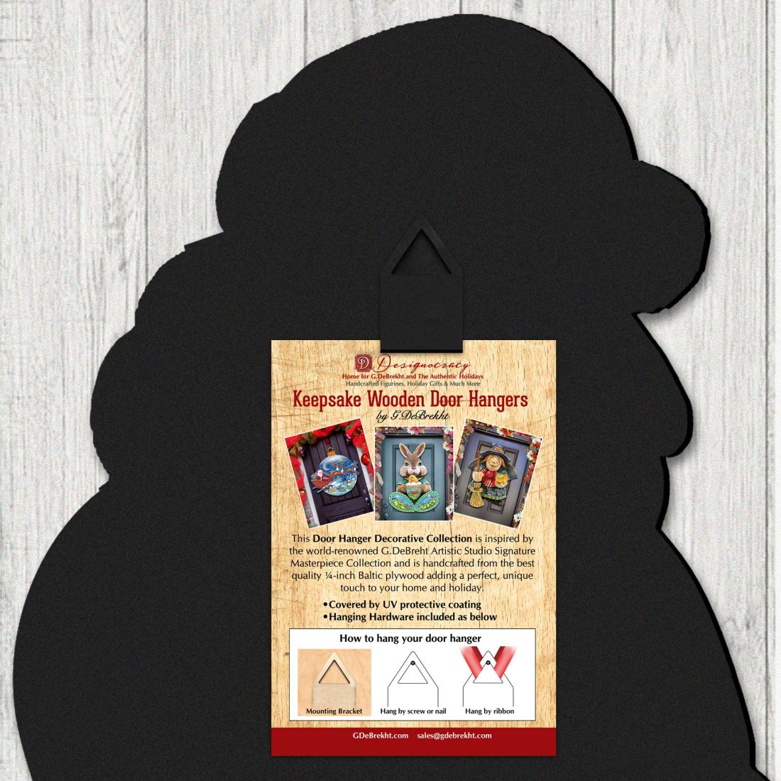 Nutcracker Holiday Door Decor by G. DeBrekht r - 8153313H