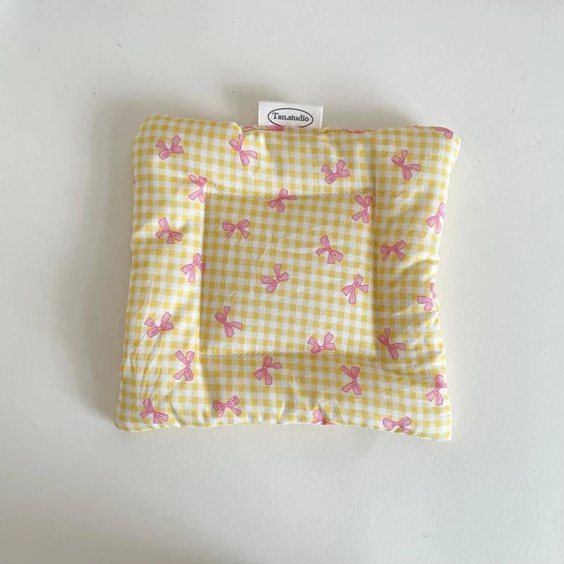 Coaster Fresh Pastoral Style Cotton Coaster Cloth Insulation Pad