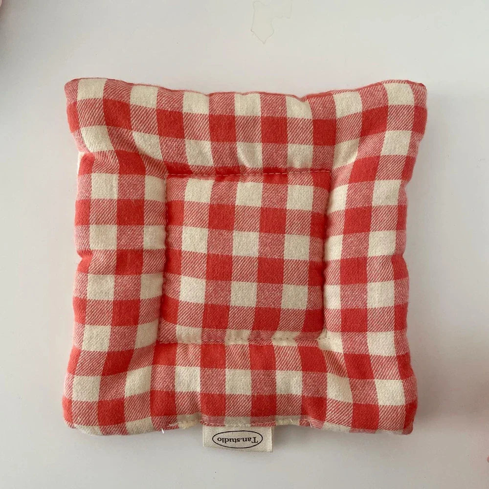Coaster Fresh Pastoral Style Cotton Coaster Cloth Insulation Pad