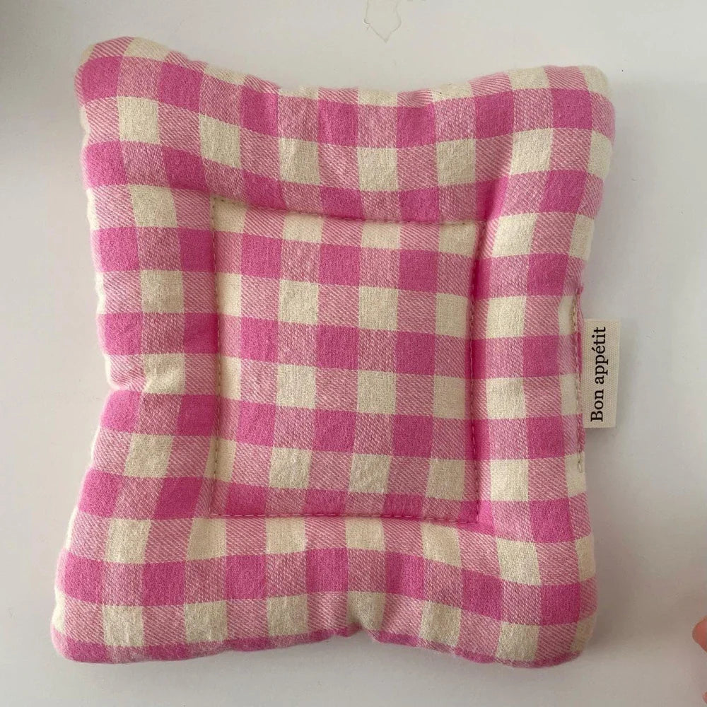 Coaster Fresh Pastoral Style Cotton Coaster Cloth Insulation Pad