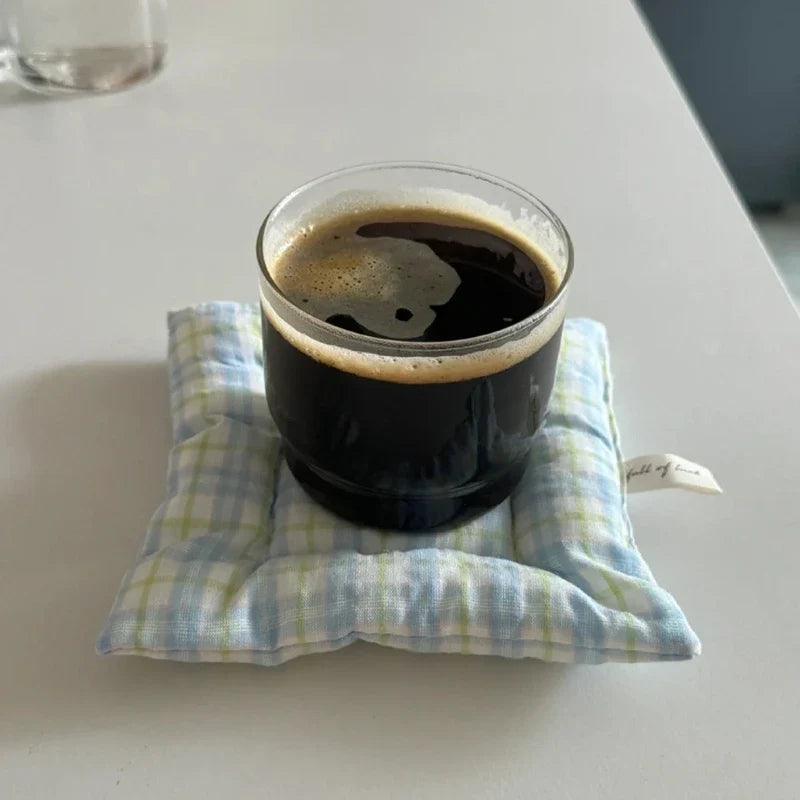 Coaster Fresh Pastoral Style Cotton Coaster Cloth Insulation Pad