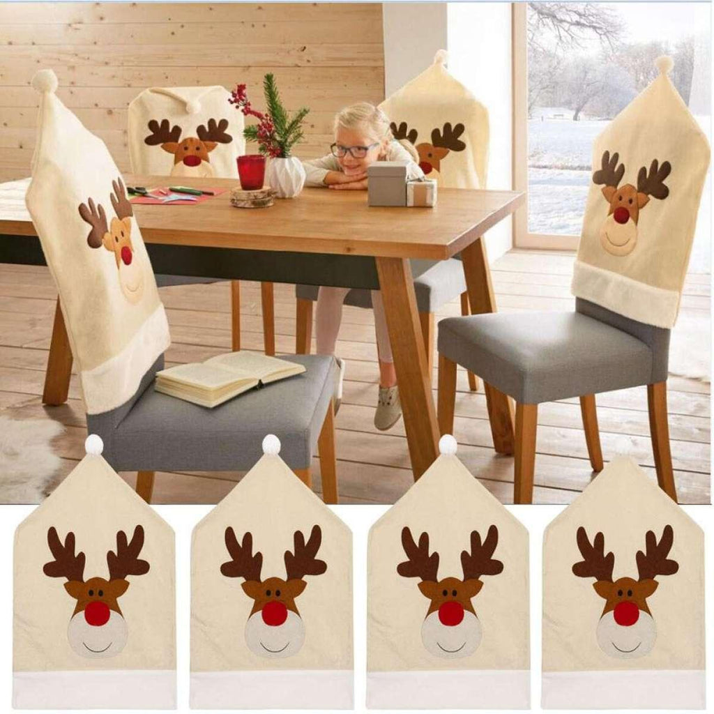 Christmas Hat Chair Cover