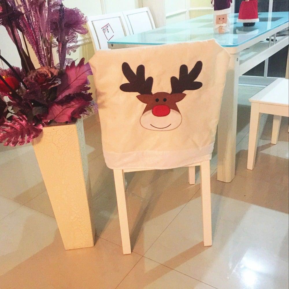 Christmas Hat Chair Cover