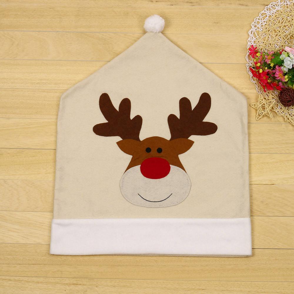 Christmas Hat Chair Cover