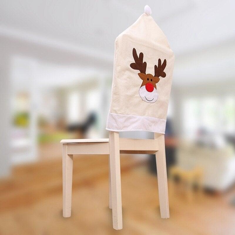 Christmas Hat Chair Cover