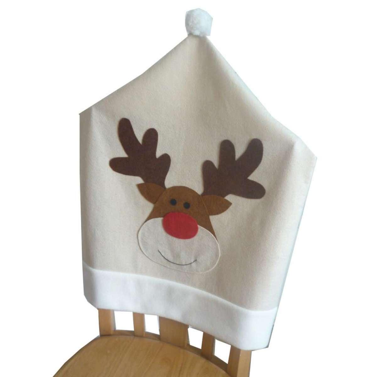 Christmas Hat Chair Cover