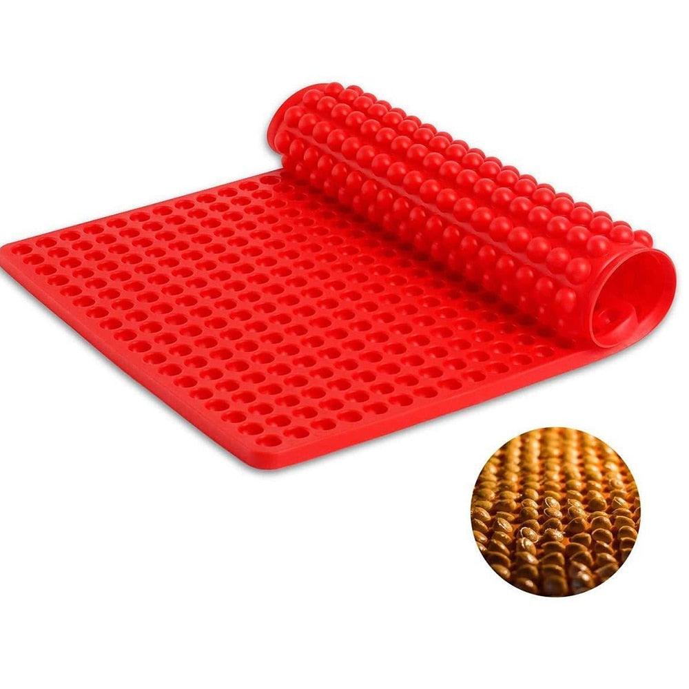 Circular Hole Silicone Grill Mat