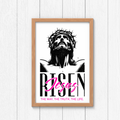 Kendall's Collection He is Risen Sign | Inspirational Wall Art | Christian Home Decor | Faith-Based Gift | Christian Decor for Living Room, Bedroom, or Office