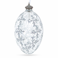 1913 Winter Royal Egg Glass Ornament 4 Inches