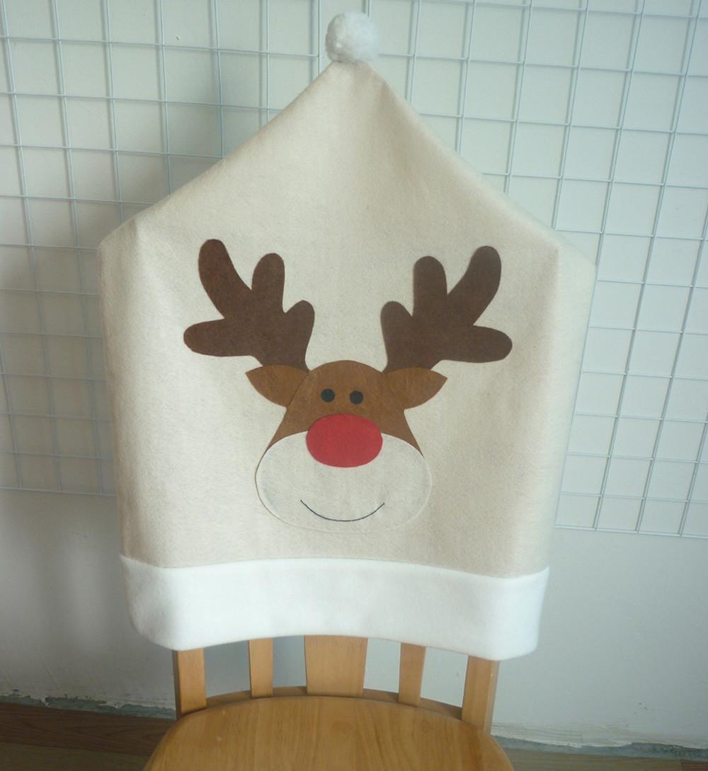 Christmas Hat Chair Cover
